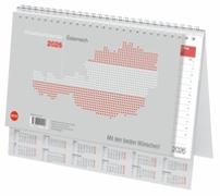 Schreibtischkalender Österreich groß 2026