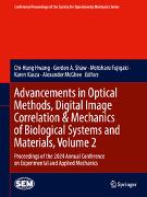 Advancements in Optical Methods, Digital Image Correlation & Mechanics of Biological Systems and Materials, Volume 2