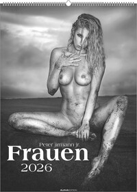 Vorderes Coverbild Frauen - Wandkalender mit 12 schwarz-weiß Fotografien im Format 50x70