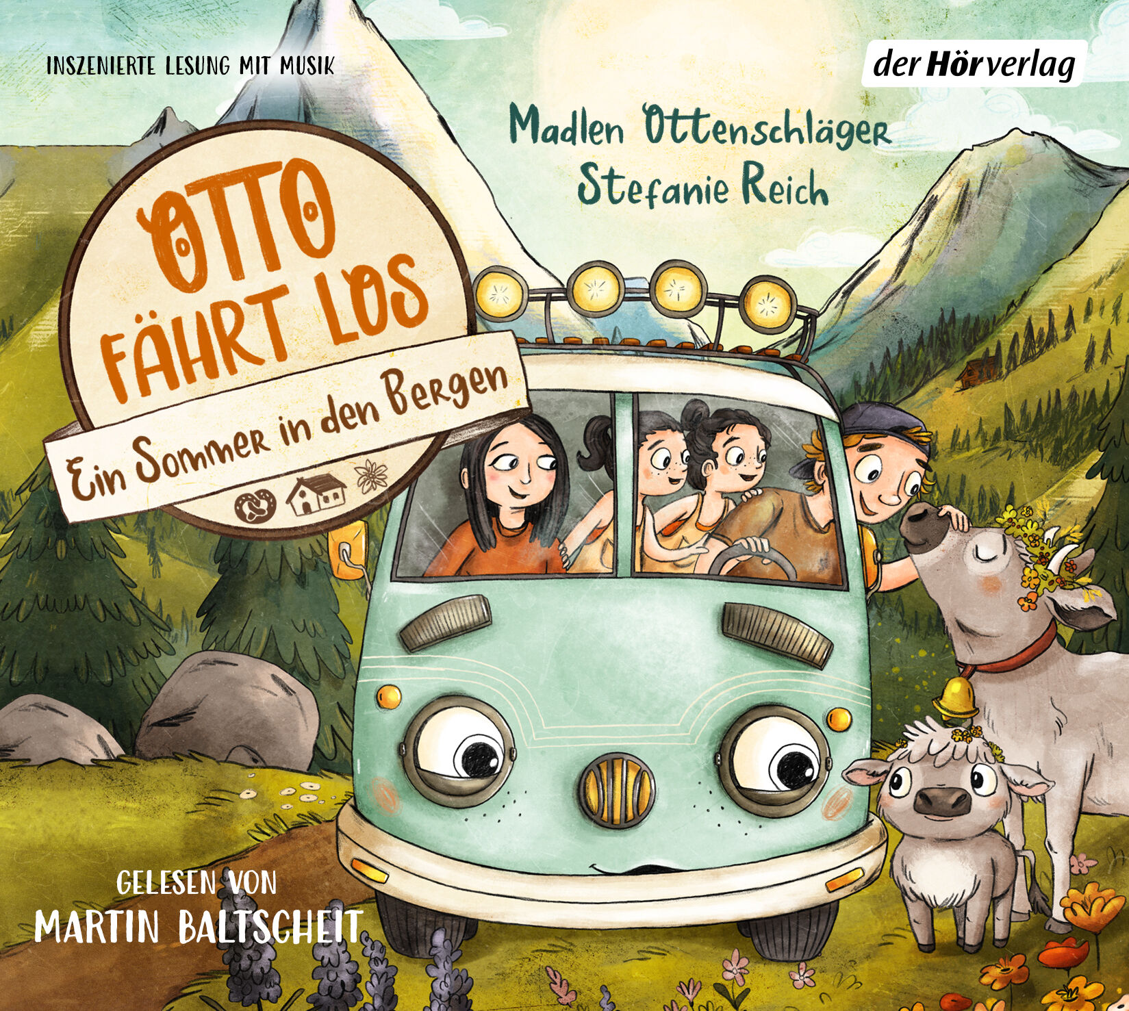 Beispielinhalt (Bild) Otto fährt los – Ein Sommer in den Bergen