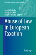 Abuse of Law in European Taxation