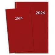 Buchkalender-Set: Buchkalender & Wochenplaner 2026 rot