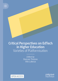 Vorderes Coverbild Critical Perspectives on EdTech in Higher Education