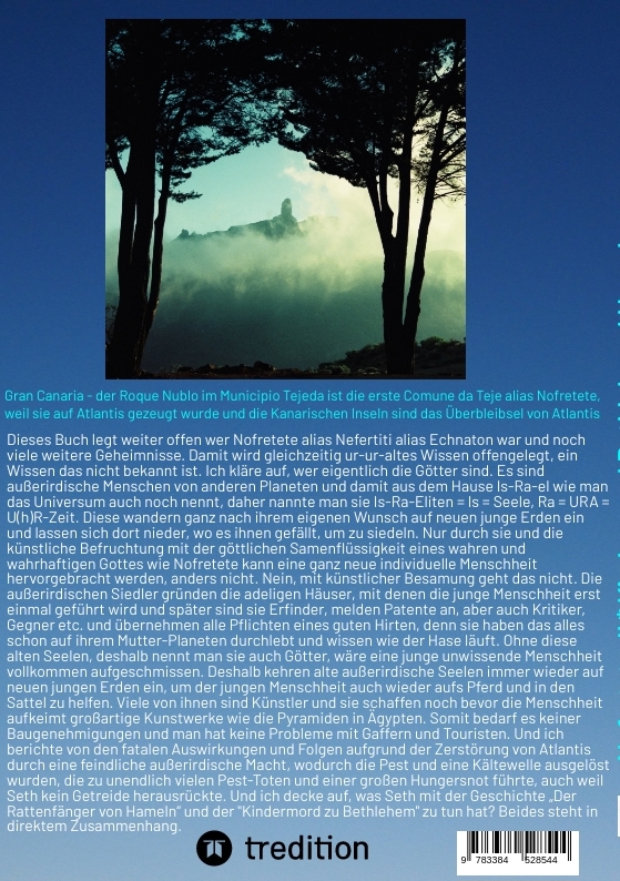 Rückseitencover Nofretete / Nefertiti / Echnaton II