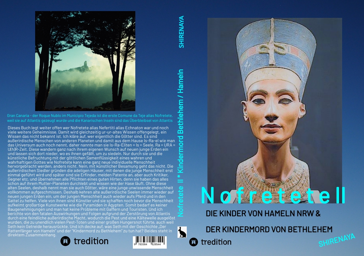 Gesamtes Coverbild Nofretete / Nefertiti / Echnaton II