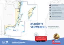 Sportbootkarten Satz 11: Ostküste Schweden 1 (Ausgabe 2025/2026)