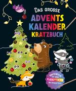 Das große Adventskalender Kritzel-Kratzel Buch