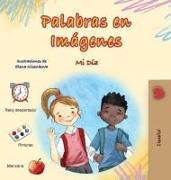 Words in Pictures - My Day (Spanish Children's Book)