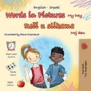 Words in Pictures - My Day (English Serbian Bilingual Children's Book - Latin Alphabet)