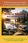 Vorderes Coverbild RVing for Beginners