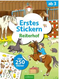 Vorderes Coverbild Erstes Stickern – Reiterhof