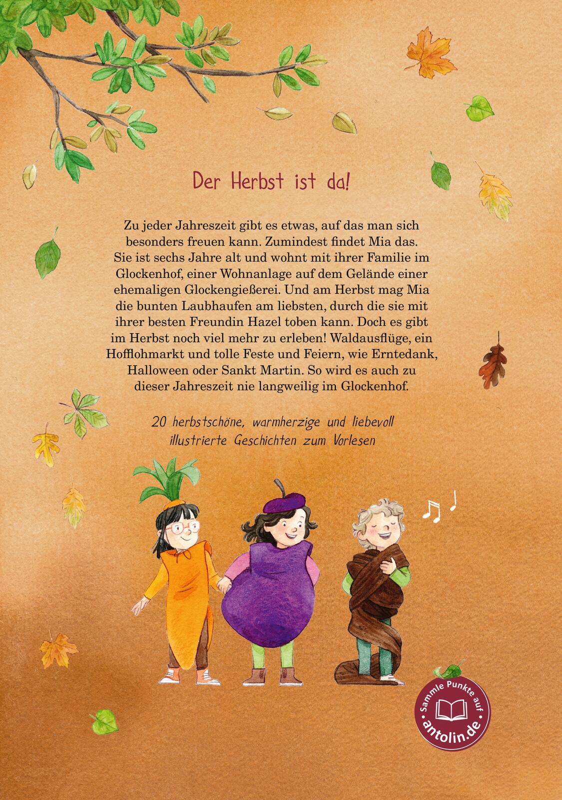 Rückseitencover Herbstgeschichten aus dem Glockenhof