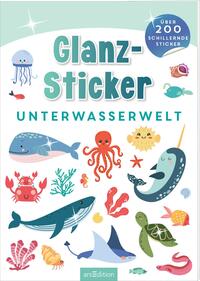 Vorderes Coverbild Glanz-Sticker – Unterwasserwelt