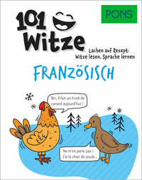 Vorderes Coverbild PONS 101 Witze Französisch