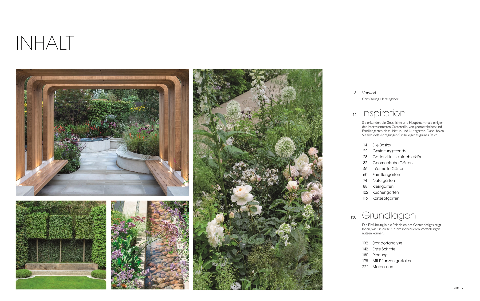 Beispielinhalt (Bild) Gartendesign - Die große Enzyklopädie