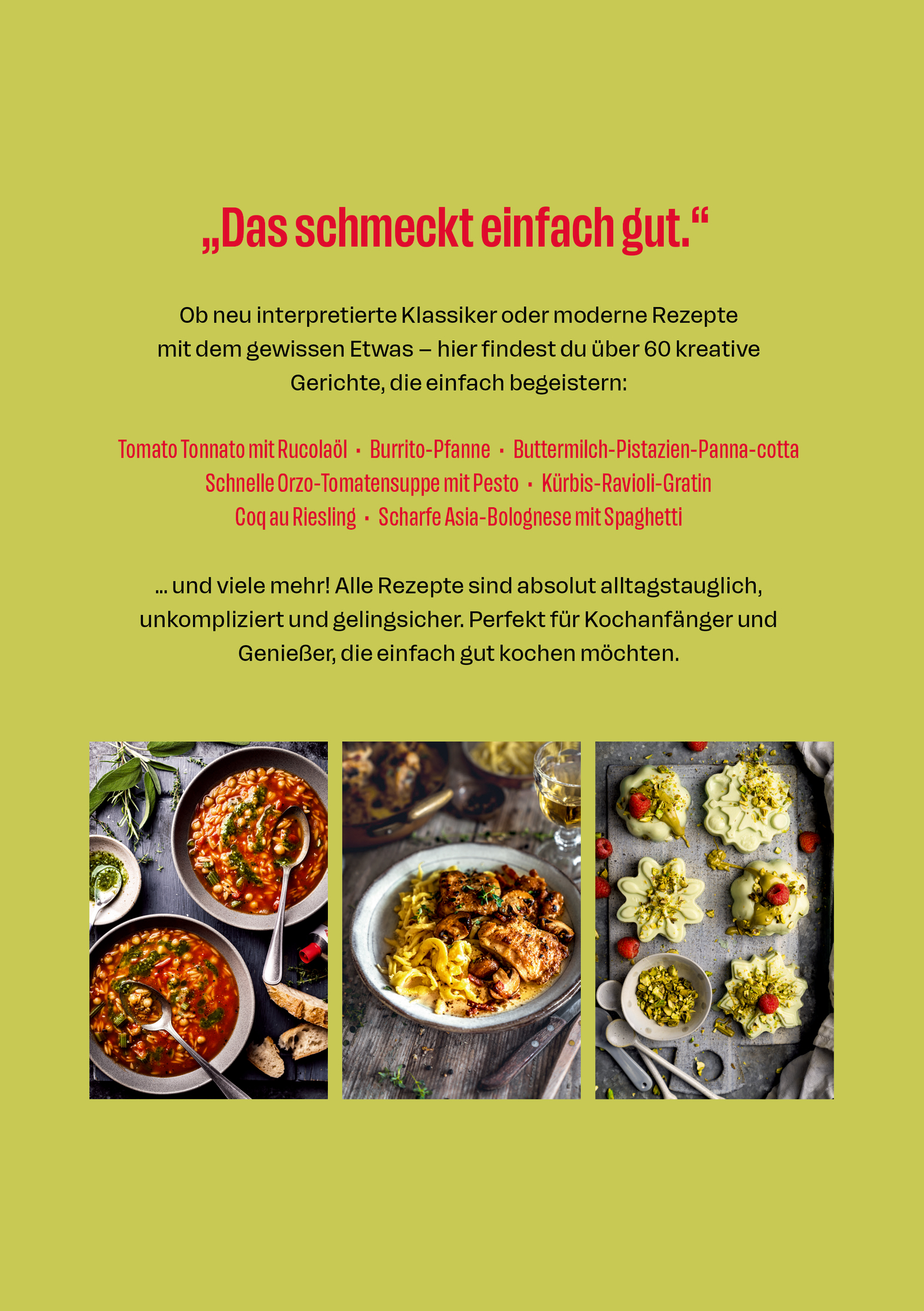 Rückseitencover Einfach gut!