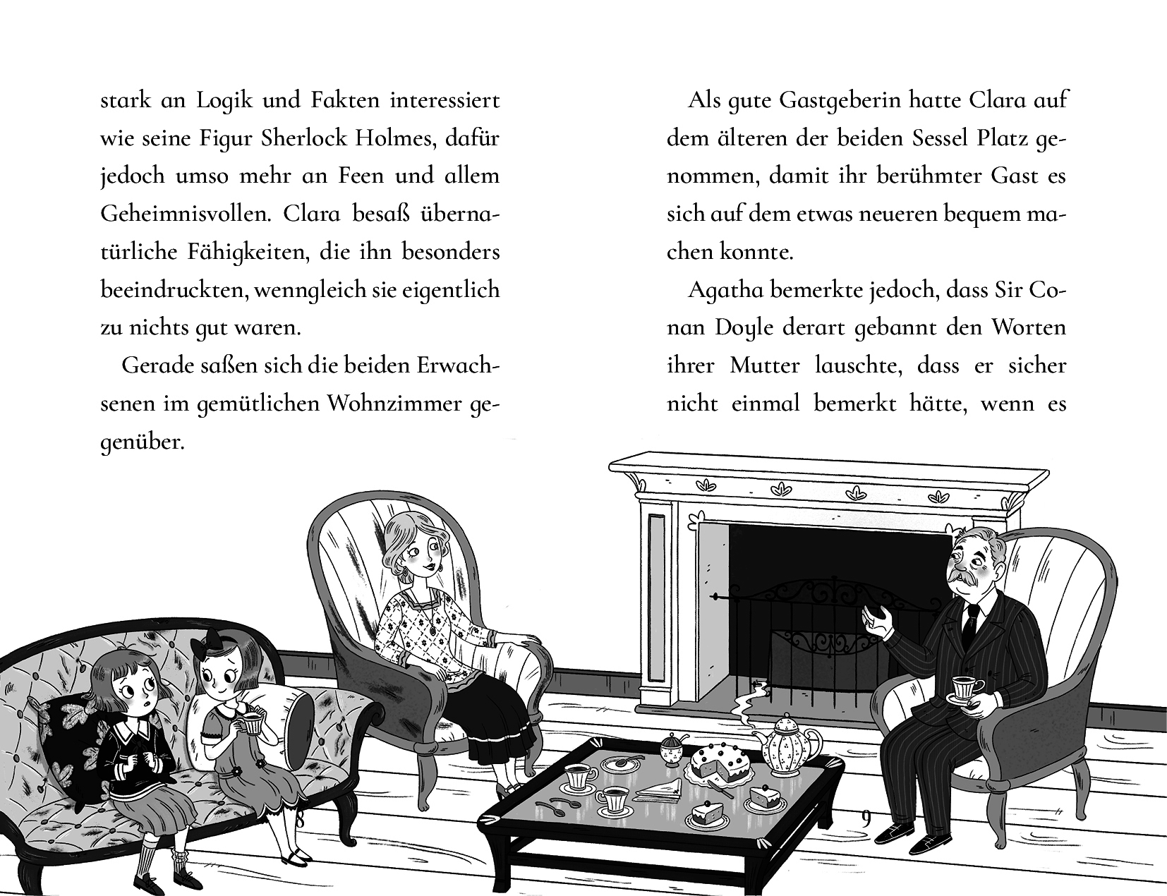 Beispielinhalt (Bild) Detektivagentur Christie & Agatha – Sabotage am Automobil