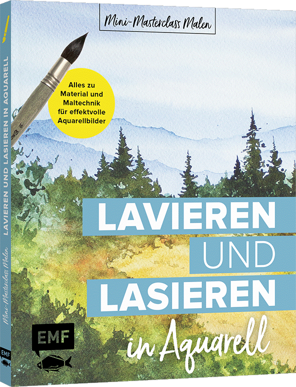 Anderes Coverbild Mini-Masterclass Malen – Lavieren und Lasieren in Aquarell