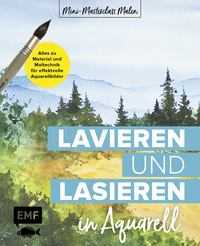 Vorderes Coverbild Mini-Masterclass Malen – Lavieren und Lasieren in Aquarell