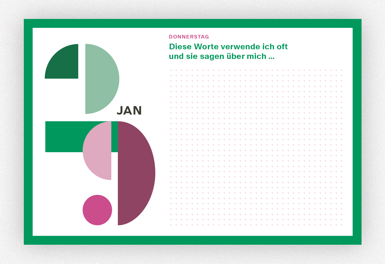 Beispielinhalt (Bild) 365 neue Seiten von dir