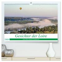 Vorderes Coverbild Gesichter der Loire, eine Reise durch Frankreich (hochwertiger Premium Wandkalender 2026 DIN A2 quer), Kunstdruck in Hochglanz
