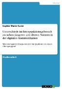 Vorderes Coverbild Unterschiede im Interpunktionsgebrauch zwischen jüngeren und älteren Nutzern in der digitalen Kommunikation
