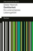 Vorderes Coverbild Dankbarkeit