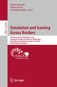 Vorderes Coverbild Simulation and Gaming across Borders