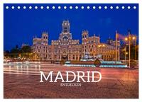 Vorderes Coverbild Madrid entdecken (Tischkalender 2026 DIN A5 quer), CALVENDO Monatskalender