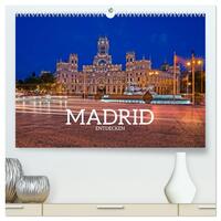 Vorderes Coverbild Madrid entdecken (hochwertiger Premium Wandkalender 2026 DIN A2 quer), Kunstdruck in Hochglanz