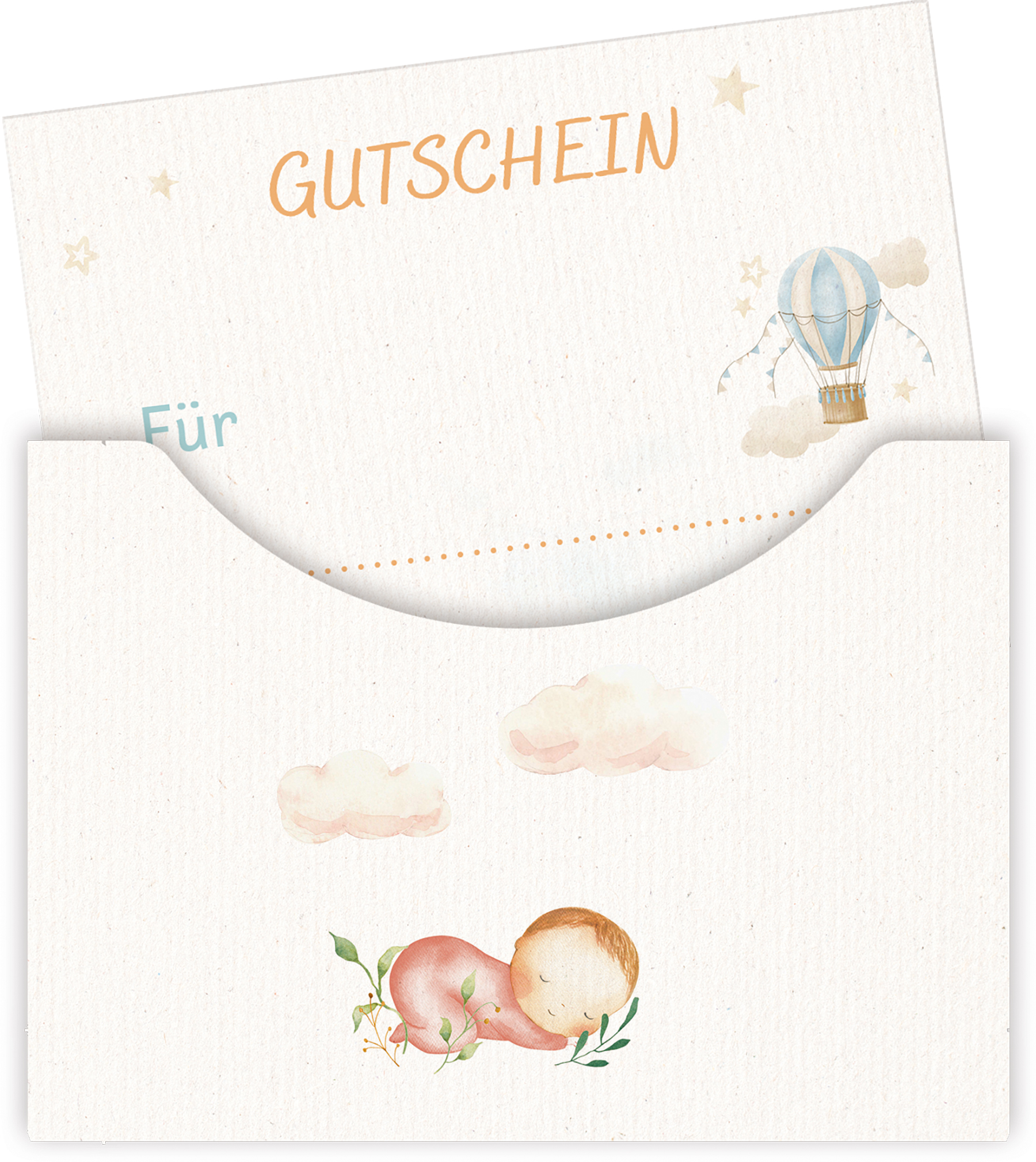 Beispielinhalt (Bild) Liebe Wünsche zur Geburt