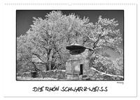 Vorderes Coverbild RHÖN SCHWARZ-WEISS (Wandkalender 2026 DIN A2 quer), CALVENDO Monatskalender