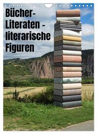 Vorderes Coverbild Bücher, Literaten, literarische Figuren (Wandkalender 2026 DIN A4 hoch), CALVENDO Monatskalender