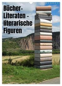 Vorderes Coverbild Bücher, Literaten, literarische Figuren (Wandkalender 2026 DIN A3 hoch), CALVENDO Monatskalender