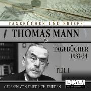 Vorderes Coverbild Tagebücher 1933-34 - Teil 1