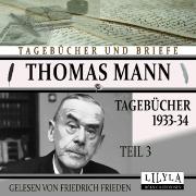 Vorderes Coverbild Tagebücher 1933-34 - Teil 3