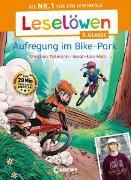 Vorderes Coverbild Leselöwen 3. Klasse - Aufregung im Bike-Park