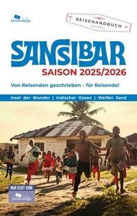Vorderes Coverbild Unterwegs Verlag Reiseführer Sansibar