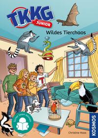 Vorderes Coverbild TKKG Junior, 4, Wildes Tierchaos