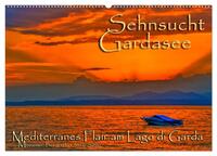 Vorderes Coverbild Sehnsucht Gardasee - Mediterranes Flair am Lago di Garda (Wandkalender 2026 DIN A2 quer), CALVENDO Monatskalender