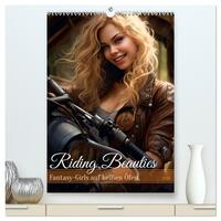 Vorderes Coverbild Riding Beauties (hochwertiger Premium Wandkalender 2026 DIN A2 hoch), Kunstdruck in Hochglanz