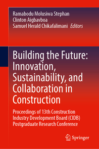 Vorderes Coverbild Building the Future: Innovation, Sustainability, and Collaboration in Construction