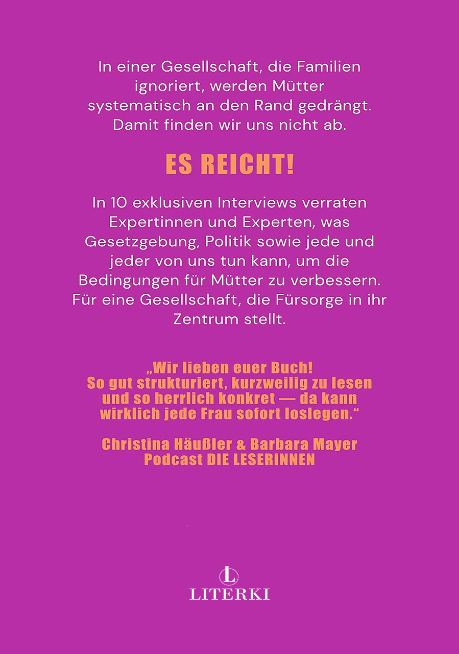 Rückseitencover Mütter. Macht. Politik