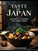 Vorderes Coverbild Taste of Japan