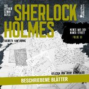 Vorderes Coverbild Sherlock Holmes: Beschriebene Blätter (Neues aus der Baker Street, Folge 18)