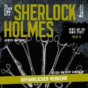 Vorderes Coverbild Sherlock Holmes: Gefährlicher Verkehr (Neues aus der Baker Street, Folge 19)