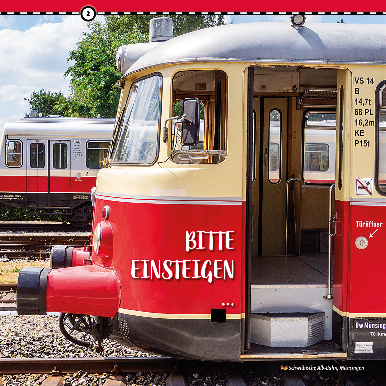 Beispielinhalt (Bild) Die Bahn – Gott lächelt
