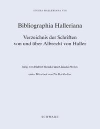 Vorderes Coverbild Bibliographia Halleriana