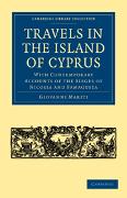 Vorderes Coverbild Travels in the Island of Cyprus