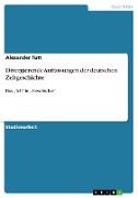 Vorderes Coverbild Divergierende Auffassungen der deutschen Zeitgeschichte